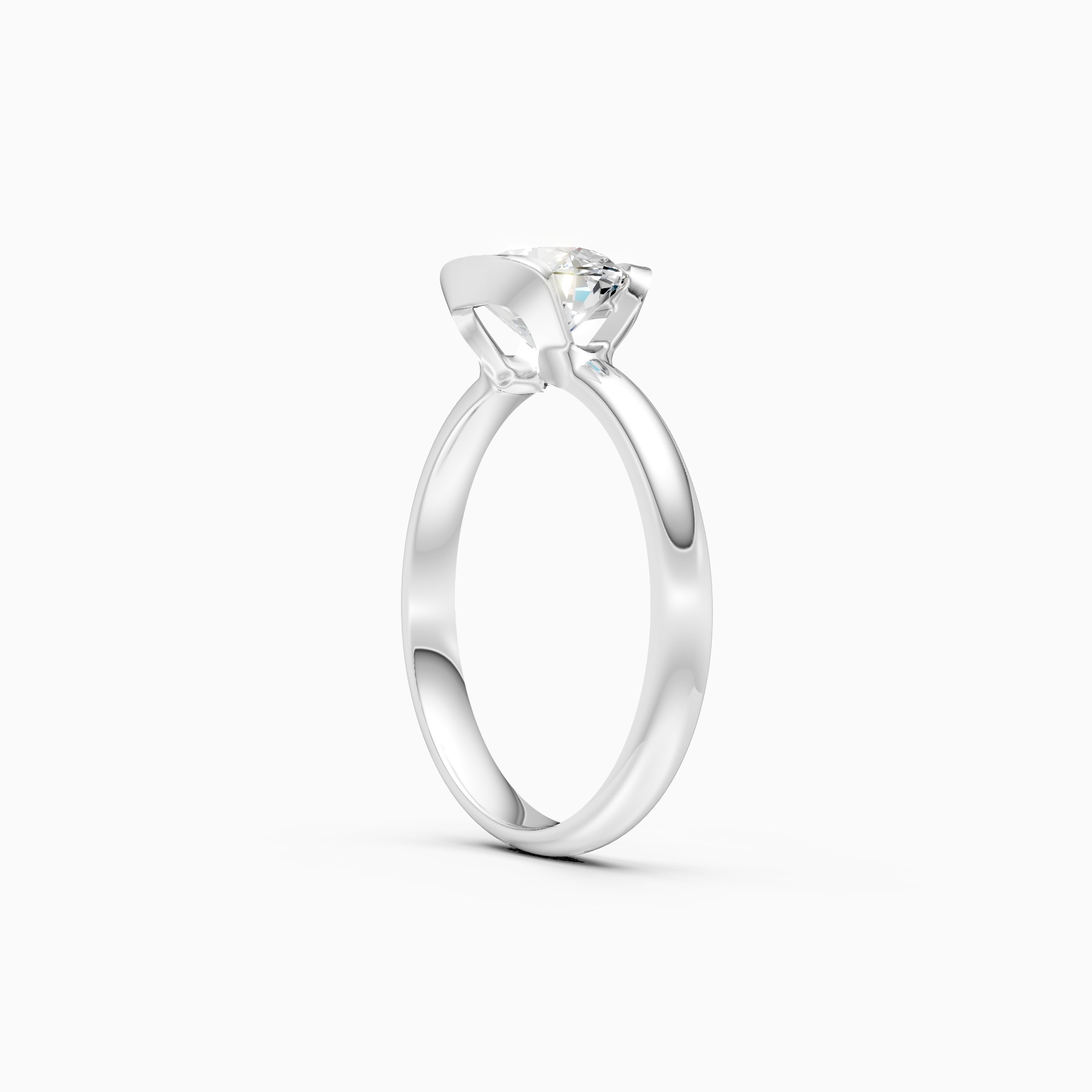 Luxury Oval Diamond Engagement Ring